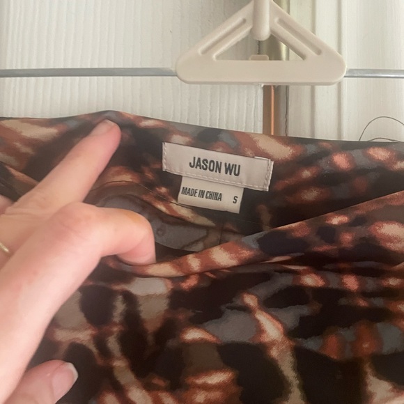 Jason Wu Multicolor Patterned Skirt - Picture 4 of 5